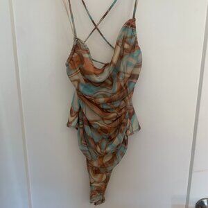 Open-back bodysuit cami